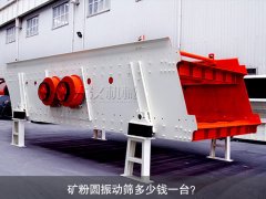 <b>礦粉圓振動篩多少錢一臺？</b>